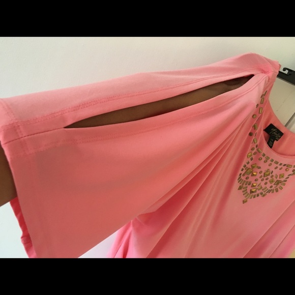 Peachy Cutesy Short Dress - Picture 3 of 4